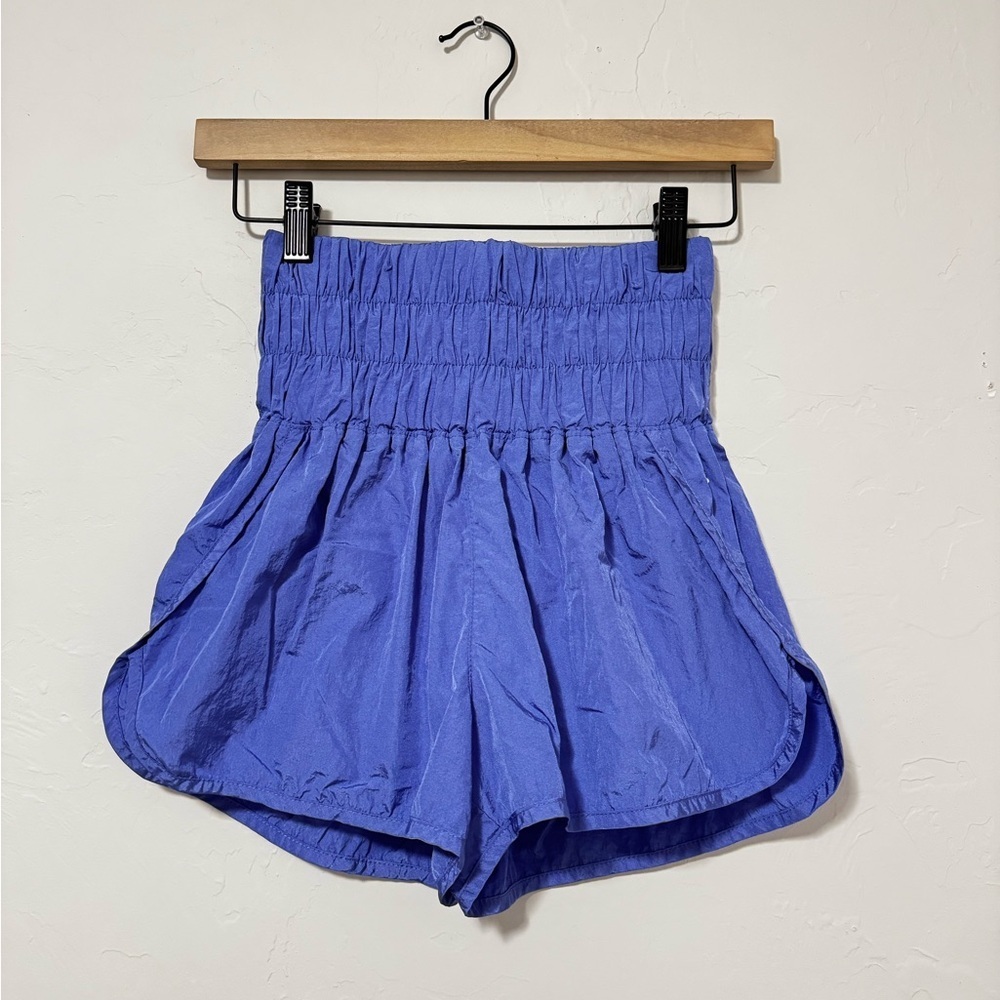 FP Movement The Way Home Shorts purple high waisted with liner size Small